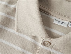 Name It polo t-shirt peyote med hvide striber